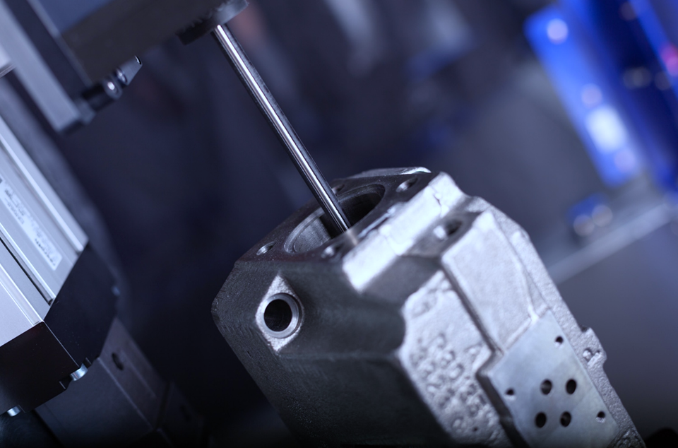 Oberflächenkontrolle an Steuerschiebern